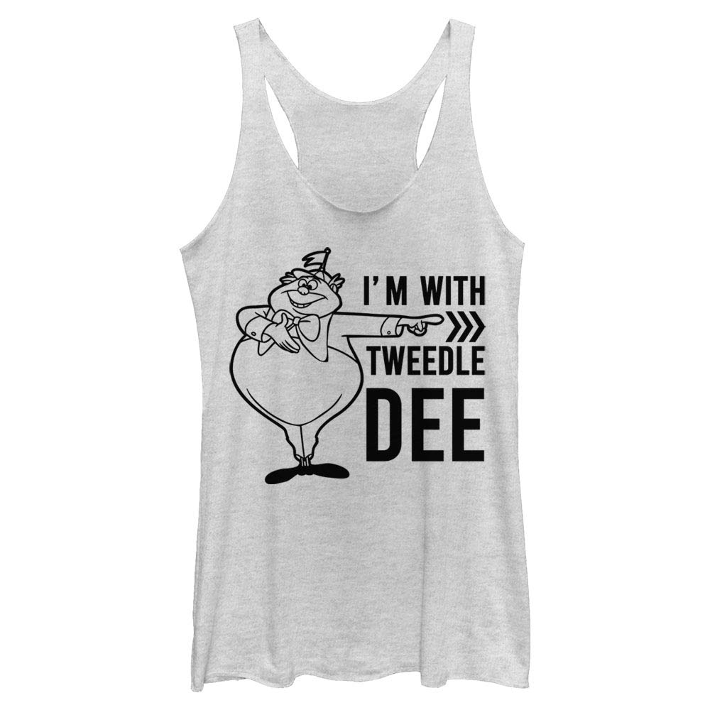 Disney womens Tweedle Dee Dum Dee T-Shirt