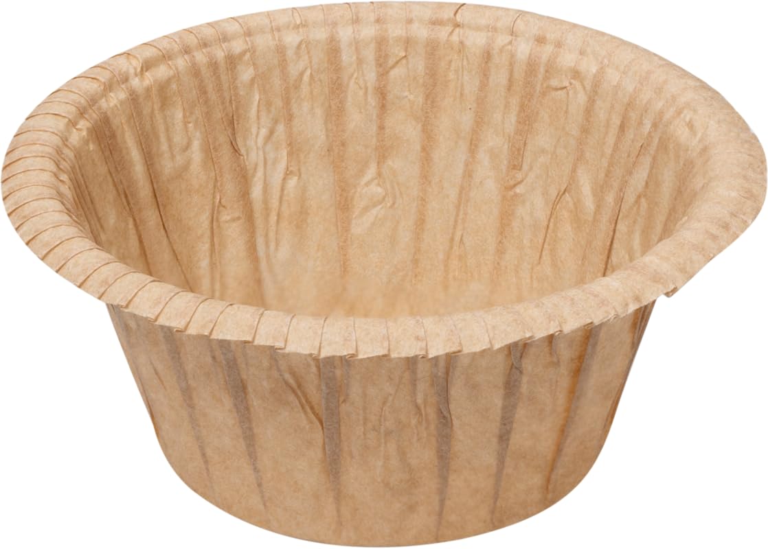 ABENA Brown Cupcake Cases |Pack of 24 Cake Cases| The Muffin Cases Measure ⌀50mm| Greaseproof Paper Muffin Cases for Baking/Cup Cake Cases for Baking. Choose Baking Cups.