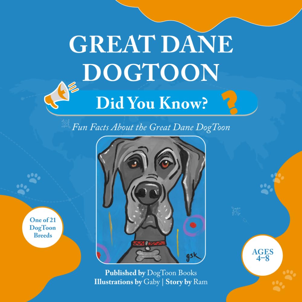 Great Dane DogToon: Did You Know?: Fun Facts About the Great Dane DogToon (DogToon “Did You Know?” Series)
