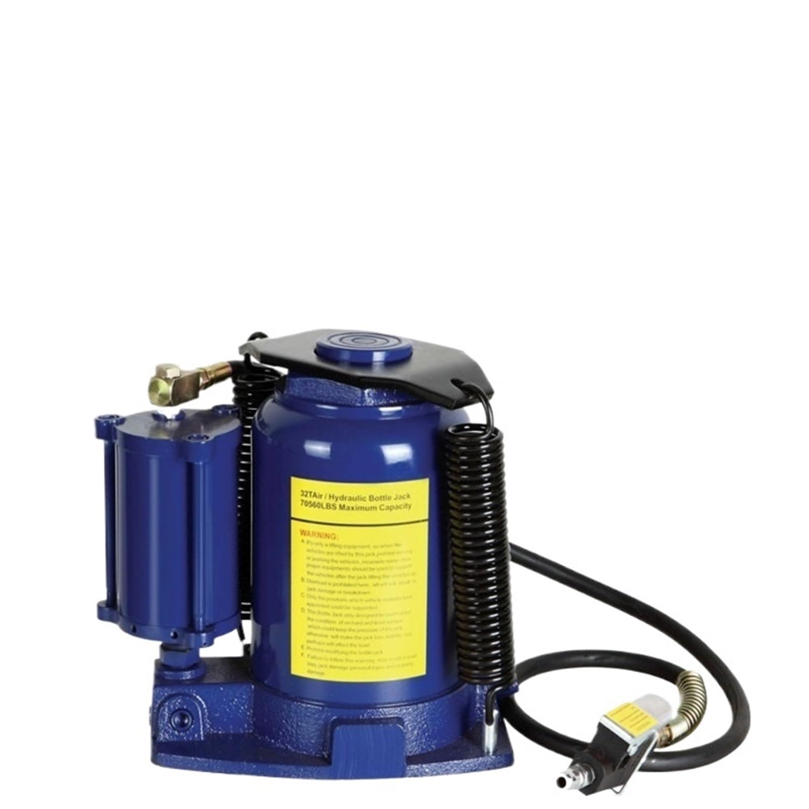 JVDDI Hydraulic Jack 12t20t32t50Tons Vertical Hydraulic Pneumatic Jack, Oil Pressure, Truck Auto Repair for Vehicle SUV Van Truck Repair(50t)