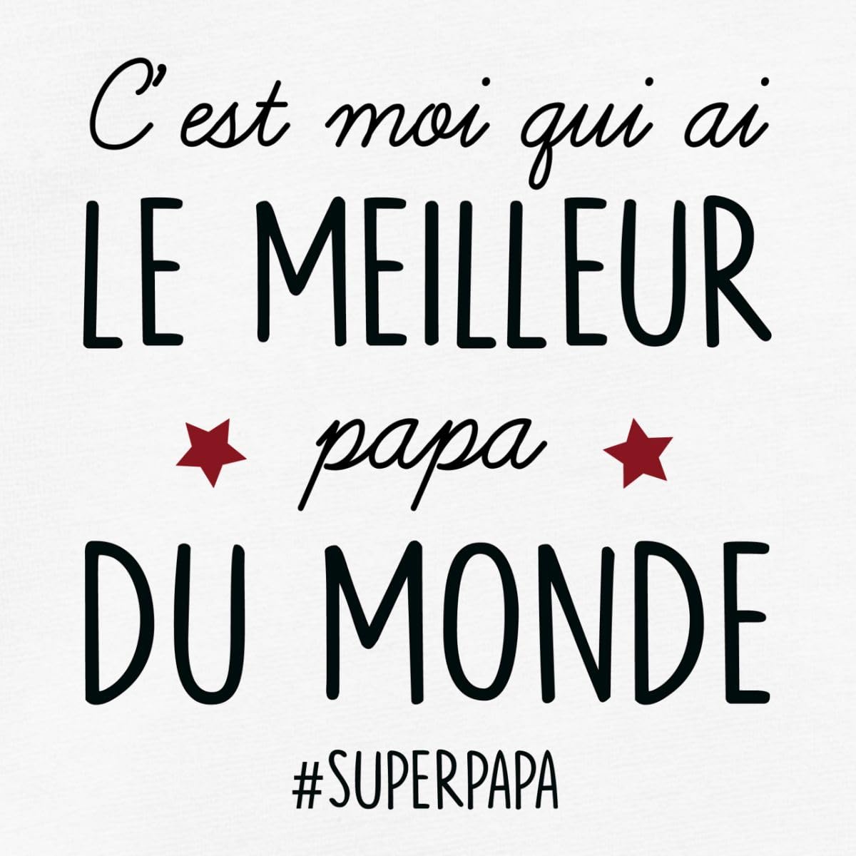 Spreadshirt Fils Fille J'Ai Le Meilleur Papa Body Manches Courtes Bébé Bio