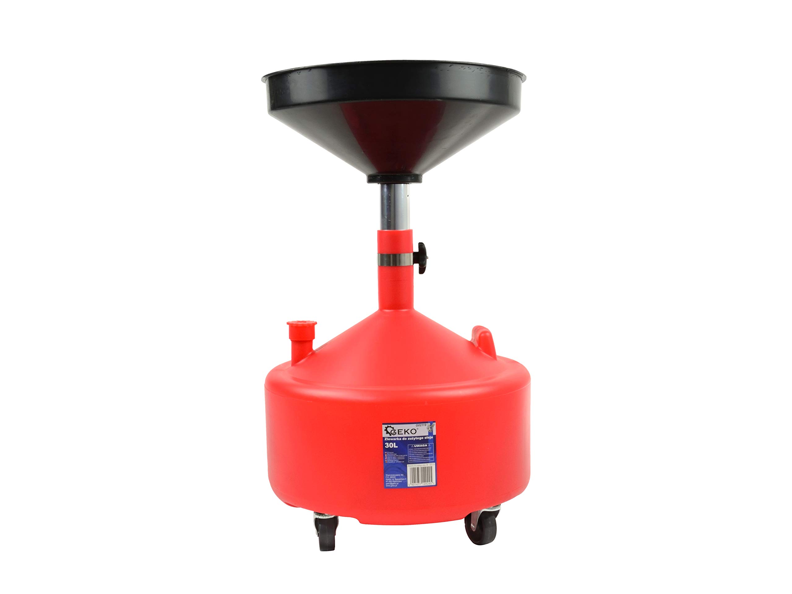 BSD Recogedor de Aceite - Dispositivo de Drenaje de Aceite Usado, Extractor de Aceite, Extractor de Aceite de Gravedad - 30L