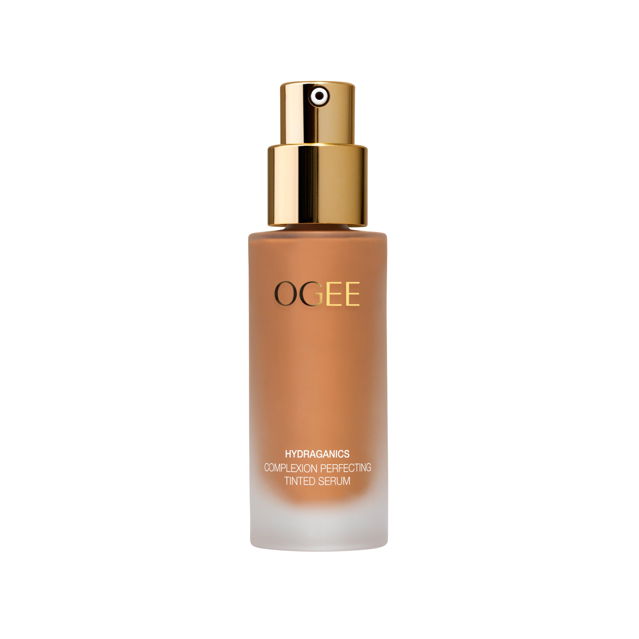 OgeeComplexion Perfecting Liquid Foundation - Lightweight Tinted Moisturizer For Face (Anjou 11.5N - Deep Beige, Golden Undertones) - with Vitamin C & Jojoba Oil - Certified Organic & Made in USA
