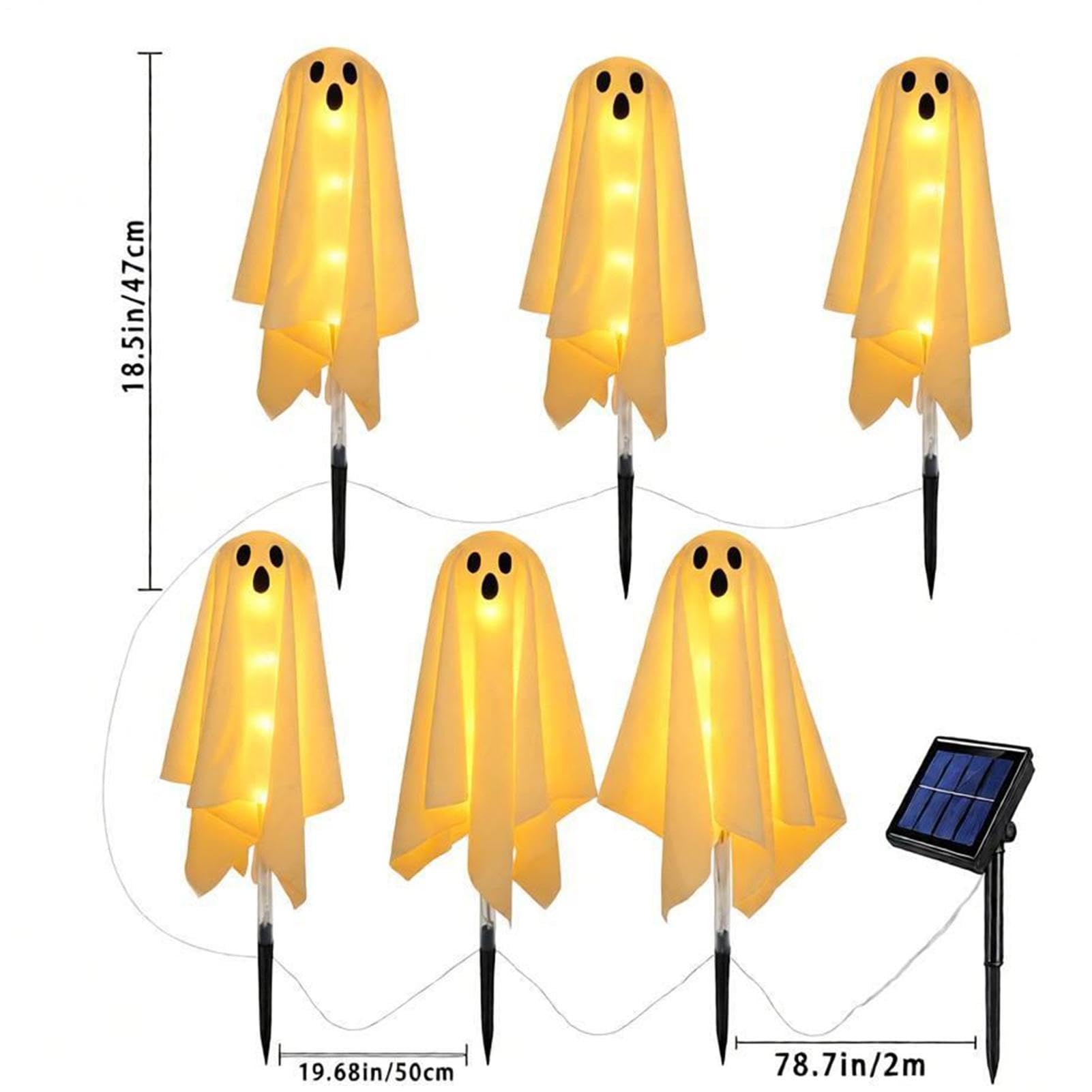 Lampes solaires fantômes d'extérieur lumières extérieures fantôme avec