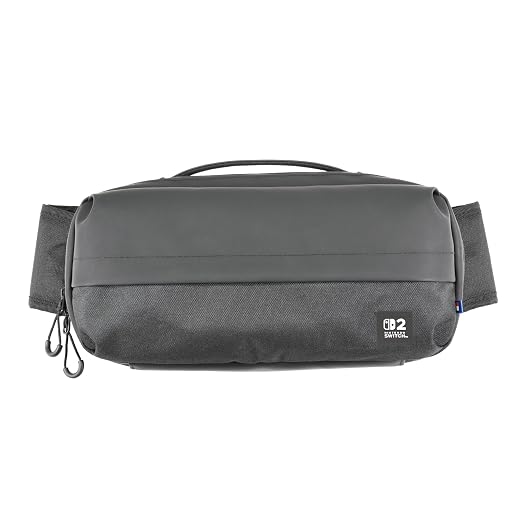 HORI Adventure Pack (Black) - Shoulder Bag for Nintendo Switch 2 - Officially Licensed by Nintendo