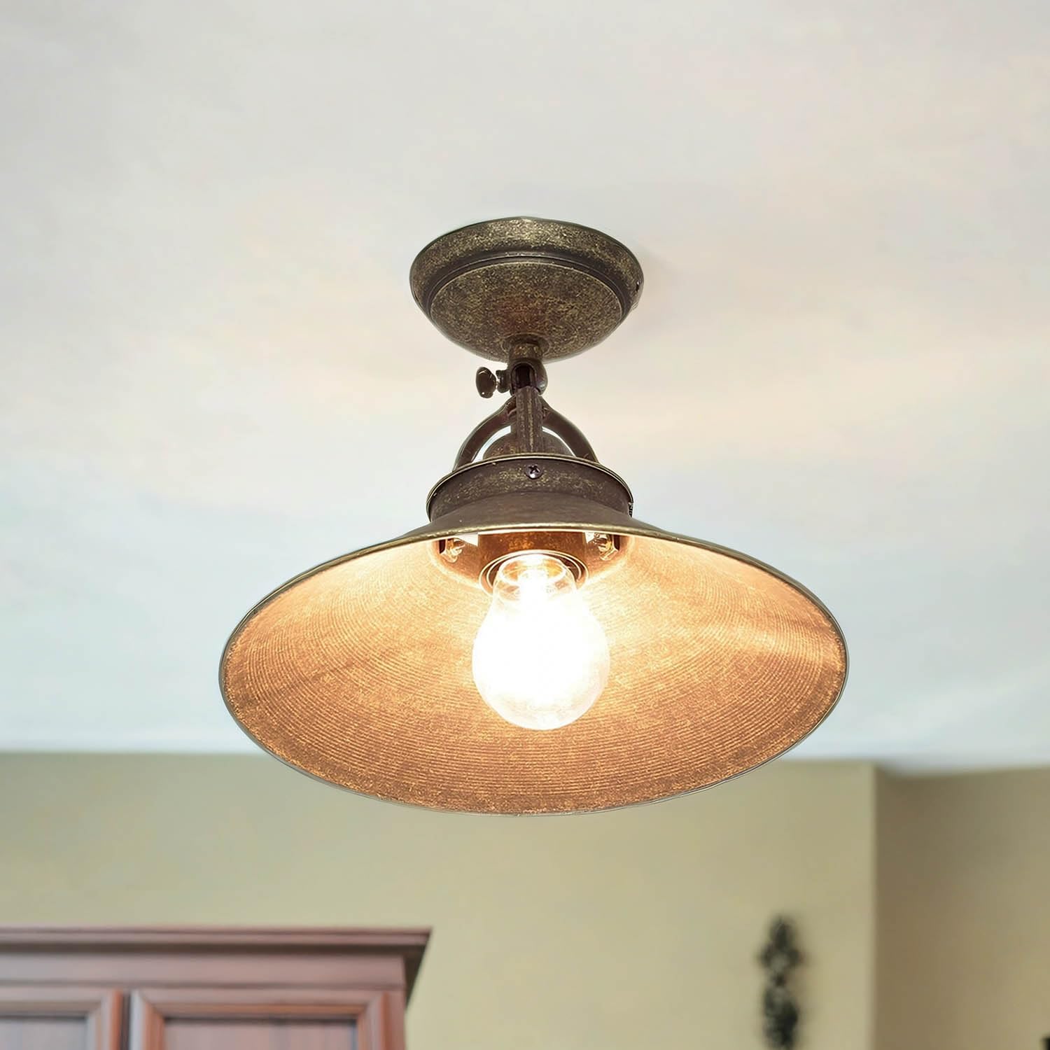 Homefire Spot De Plafond 3 Lampes Plafonnier Bois