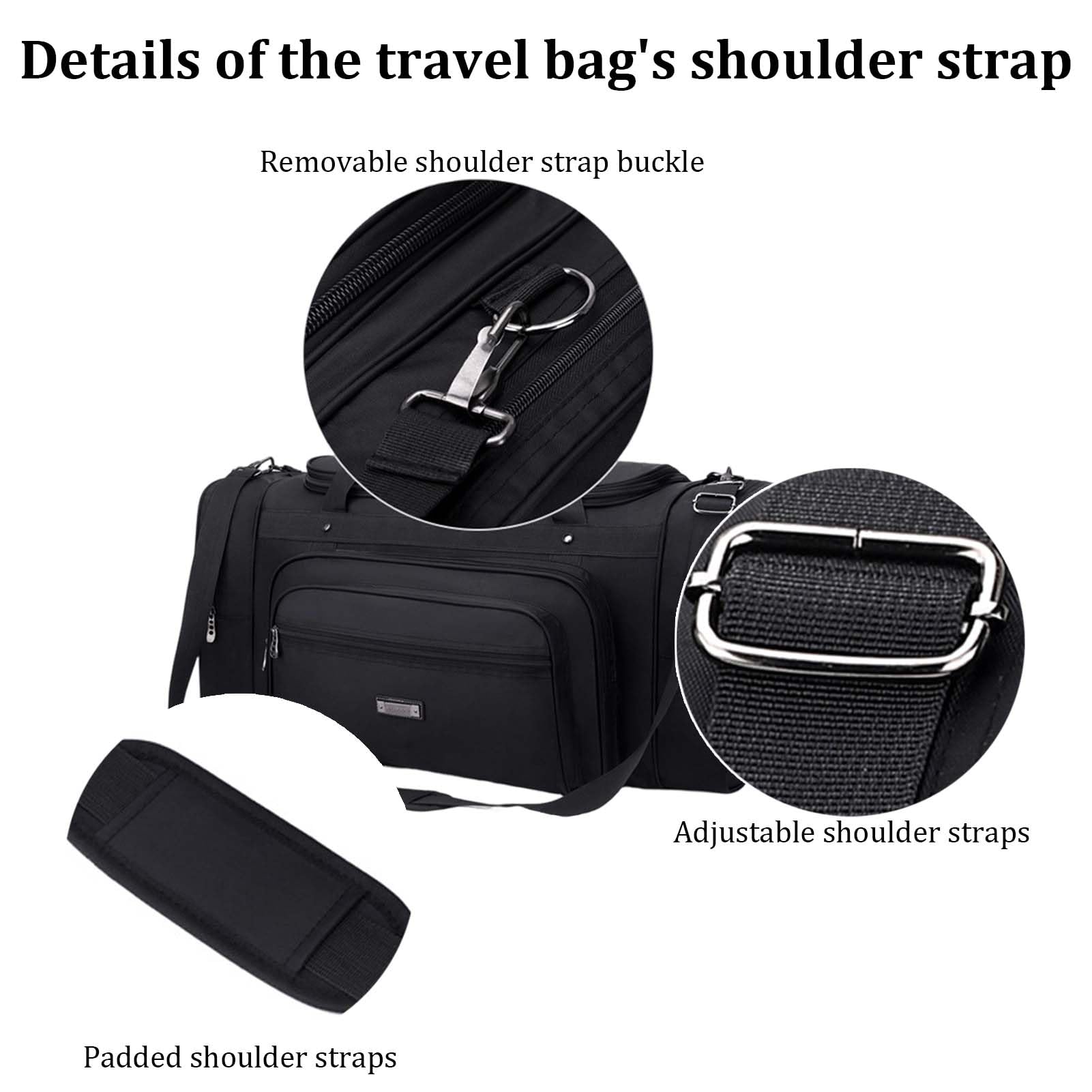 40L/70L Borsone Da Viaggio Borsone Palestra Borsa Sport Gym Travel Duffel Bag Borse Sportive Fitness Mare Cabin Bagaglio A Mano Impermeabile Grande Pieghevole con Scomparto Scarpe (Verde, Piccolo)