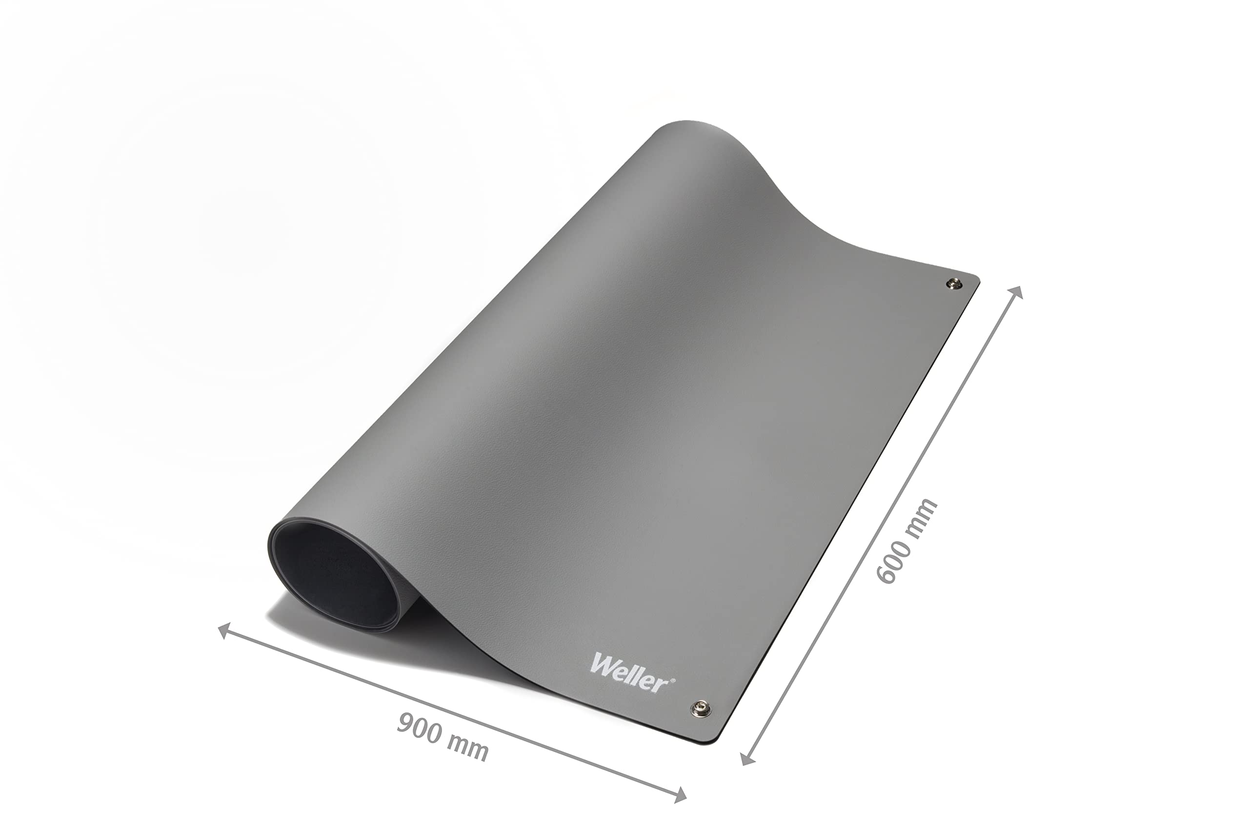 Weller T0051403599 Tapis à Souder Antistatique ESD Premium, 900 x 600 mm Gris