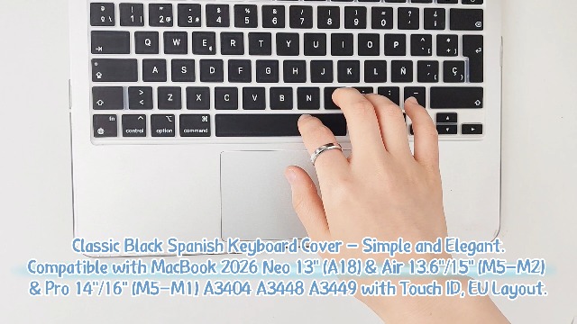 Amazon.com: MMDW Arabic Language Keyboard Cover Skin for MacBook
