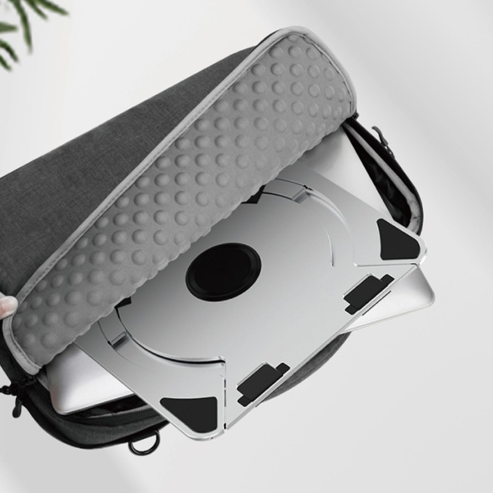 Supporto per tablet Supporto per tablet Supporto da tavolo pieghevole portatile girevole a 360 gradi per tablet Supporto da tavolo per laptop Supporto per laptop in alluminio