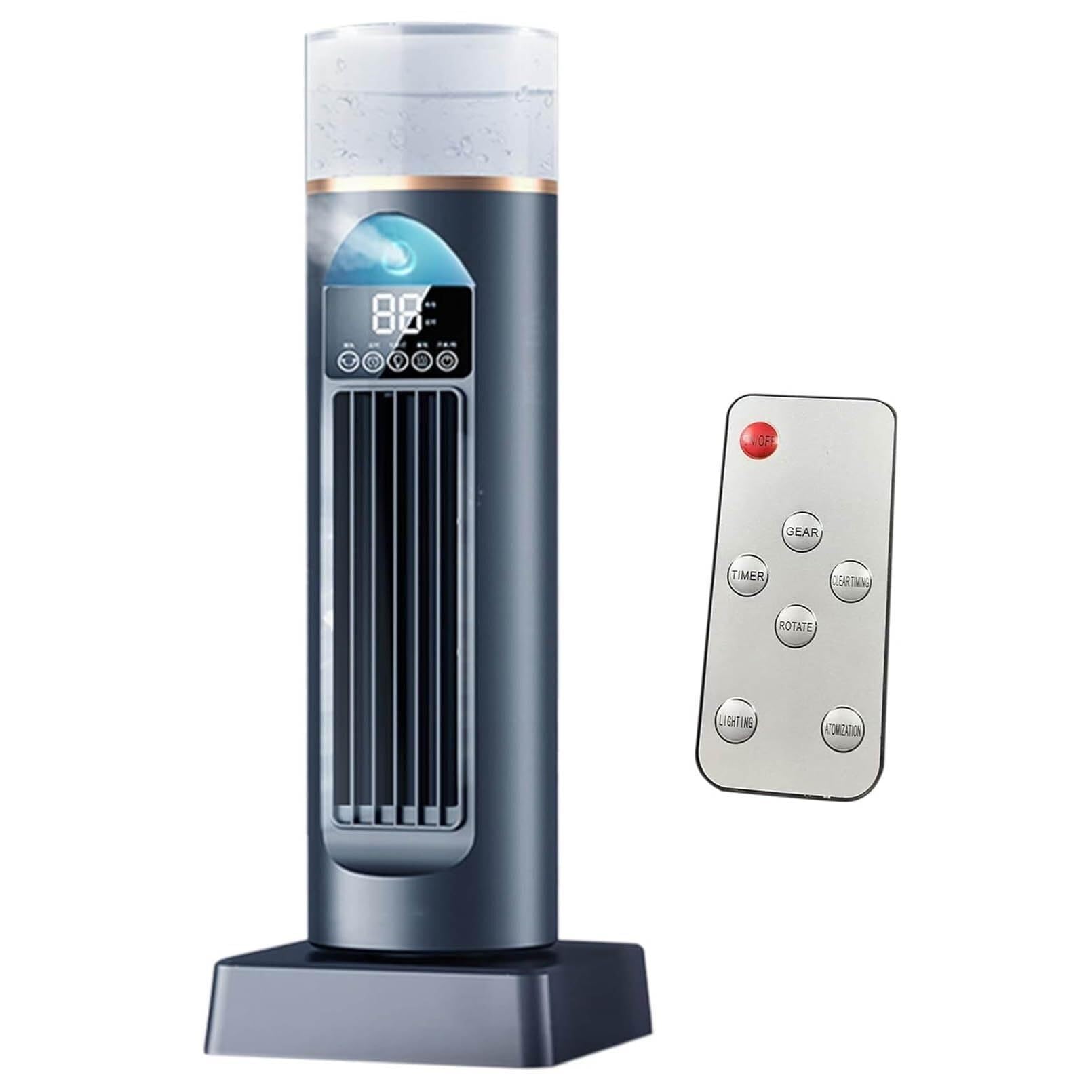 Evaporative Cooler with Remote Control - 6 Levels, 6H Timer, Quiet