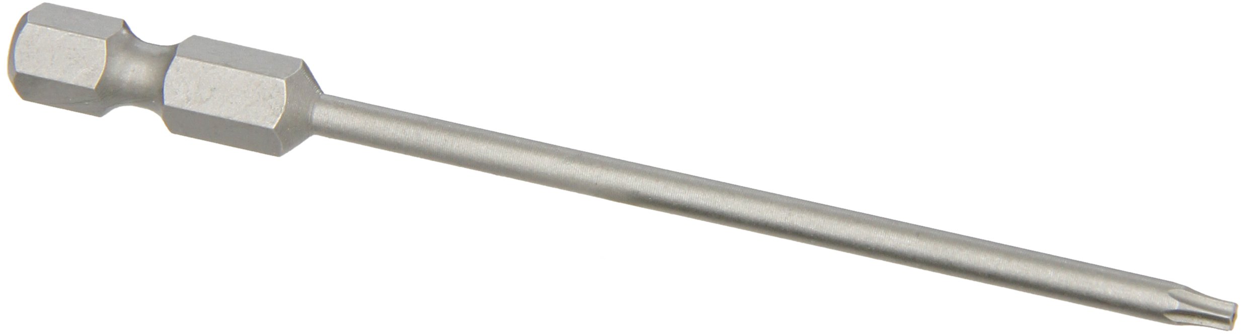 Wera Tamperproof Torx Screwdriver Bit, T8 Tip, 89 mm Overall