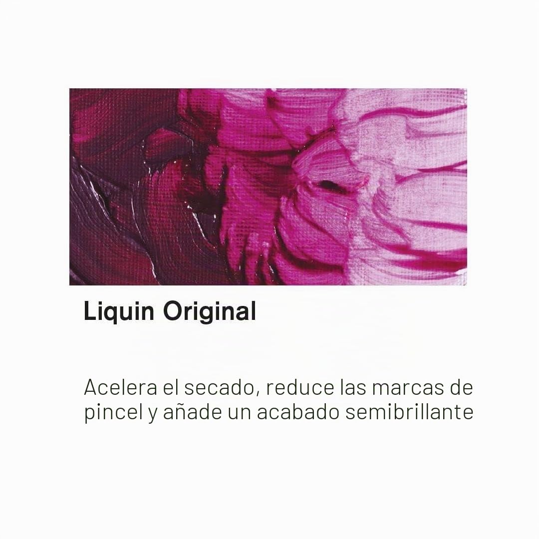 Winsor & Newton - Bote de Liquin para secado rápido (1 L, para uso con pintura al aceite y resina alquídica)