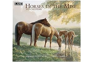 Lang Calendars, Horses in The Mist Special Edition 2025 Wall Calendar - 12x12 Inches