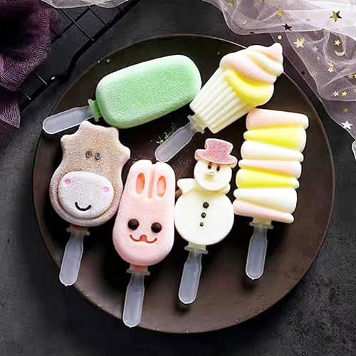 Miniatura 5 de 40 unidades de palitos acrílicos reutilizables para tartas para tartas, molde para tartas y pop, espejo, palitos de helado, molde para tartas para