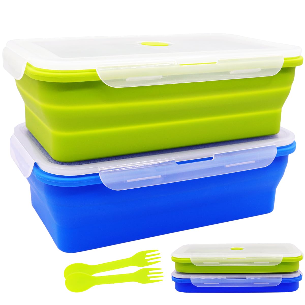 Amazon.com: FUSMYE Extra Large Collapsible Silicone Food Storage