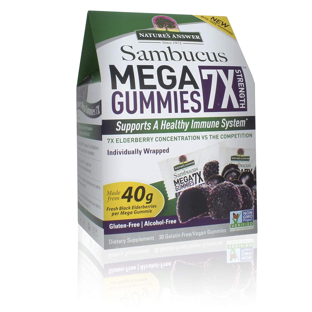 Nature's Answer Sambucus Mega Gummies