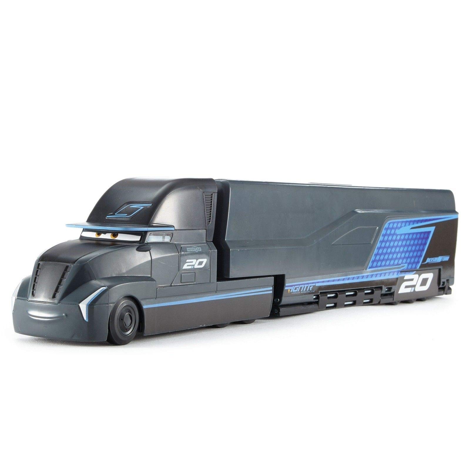 s1860 カーズ JACKSON STORM'S TRANFORMING Buy Disney Cars 3 Jackson Storm's Transforming Hauler Playset