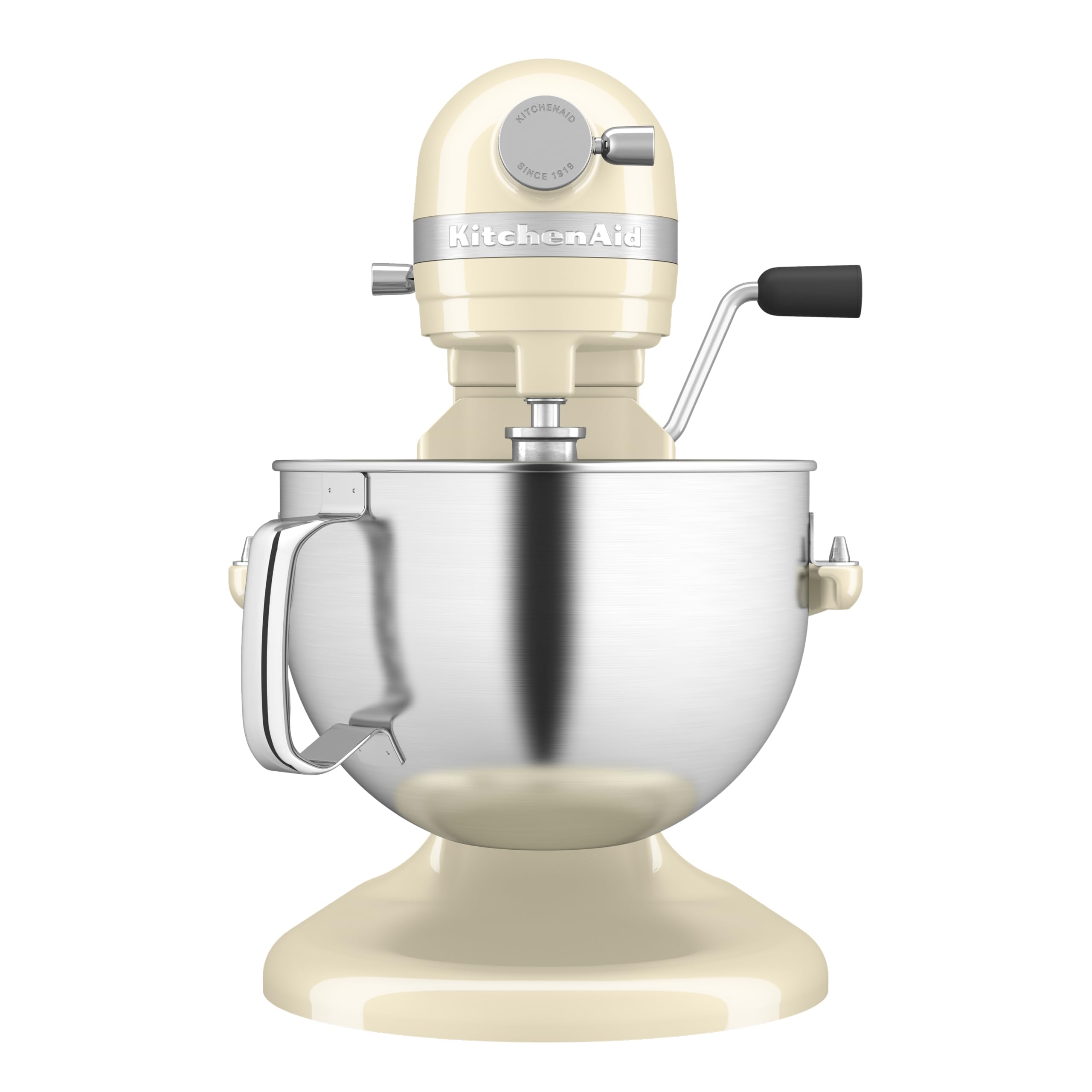 KitchenAid Artisan Bowl-Lift Stand Mixer, 5.6L Stainless Steel Bowl, 11 Speeds & Soft Start, Heavy Duty Full Metal Construction, Kneads 3.7kg Dough, Almond Cream