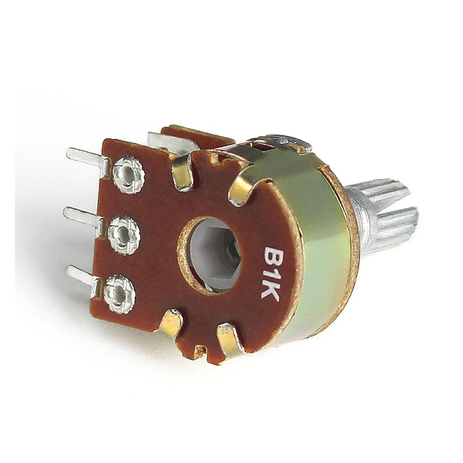 10PCS WH148 Linear Potentiometer 15mm Welle mit Muttern und Unterlegscheiben 6pin Potentiometer B1K B2K B5K B10K B20K B50K B100K B500K B1M(50K Ohm)