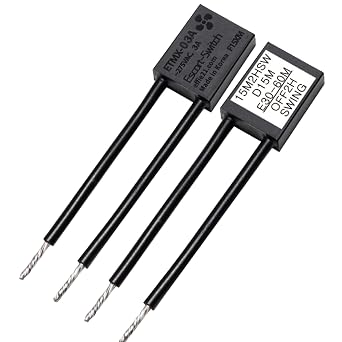 DIY Component for Swing Timer Switch ETMX-03A_15M2HSW Extendable and On-Off Auto-Repeat 15-30-60 Min-Off 2 Hrs of Bathroom Exhaust Fans for Periodic Odor and Moisture Removal 2PCS