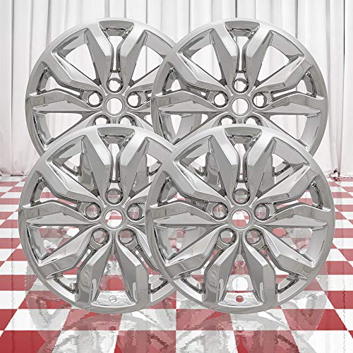 Brighter Design Set of 4 Chrome 10 Spoke 18