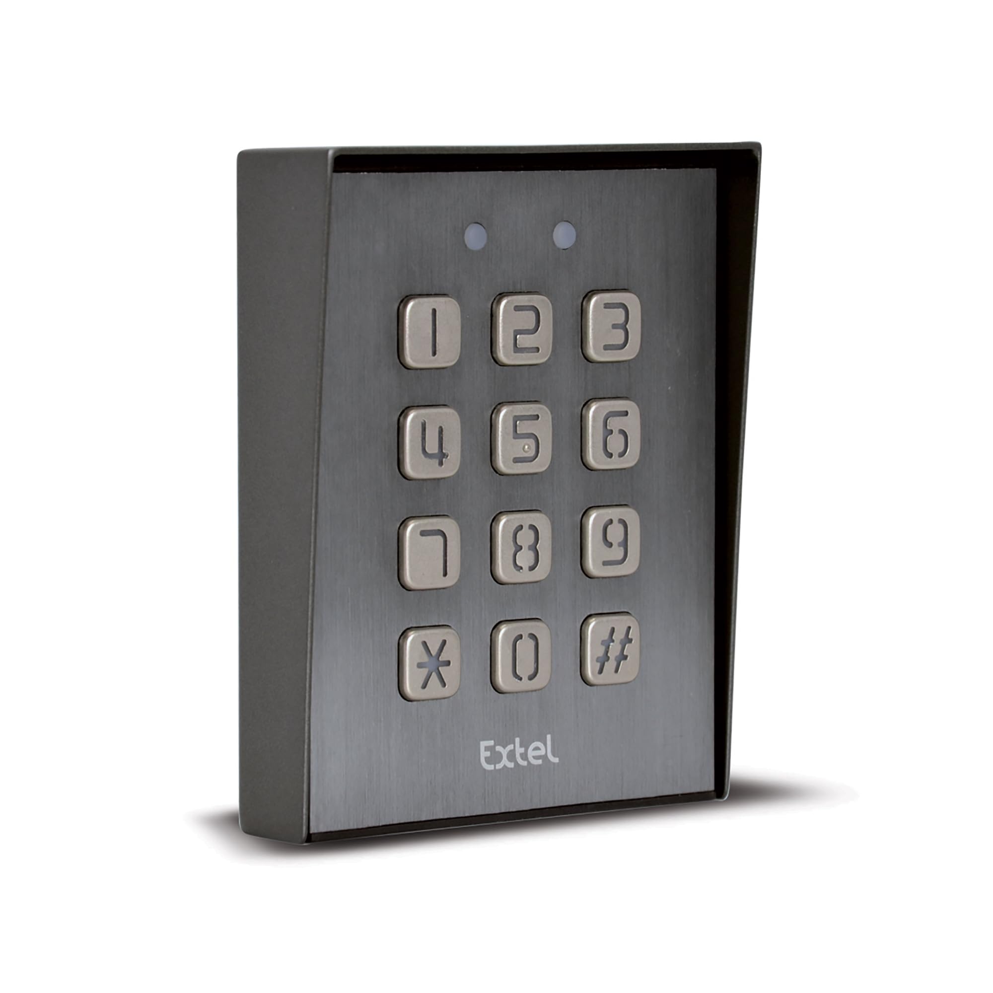 Extel - Tastiera a codice Klavy 3, con montaggio a parete, colore grigio