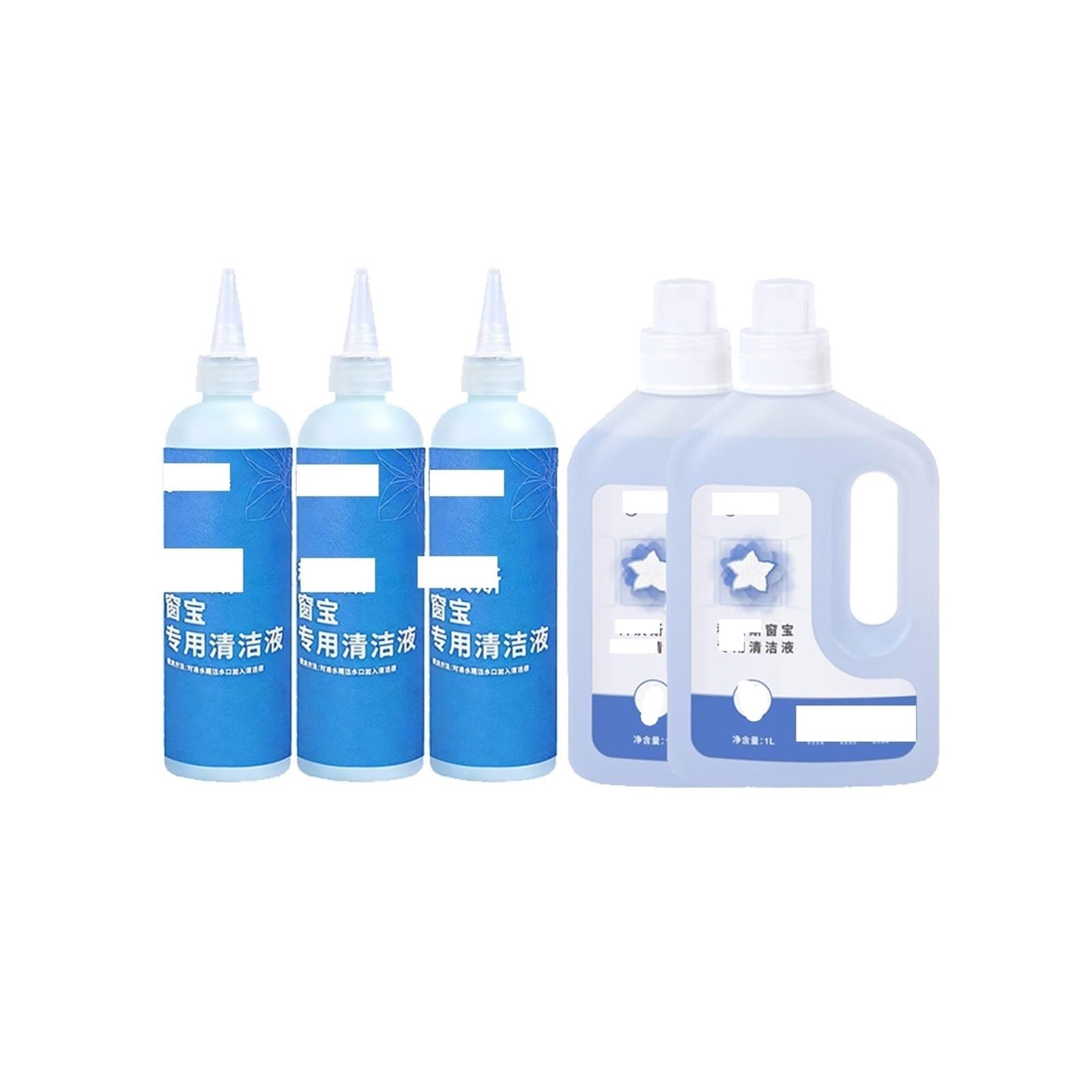 Reinigungsmittel-Kehrreiniger, kompatibel mit Ecovas, Winbot W2 Omni, W1 Pro, W1, hocheffiziente Reinigungslösung(O230mlX4)