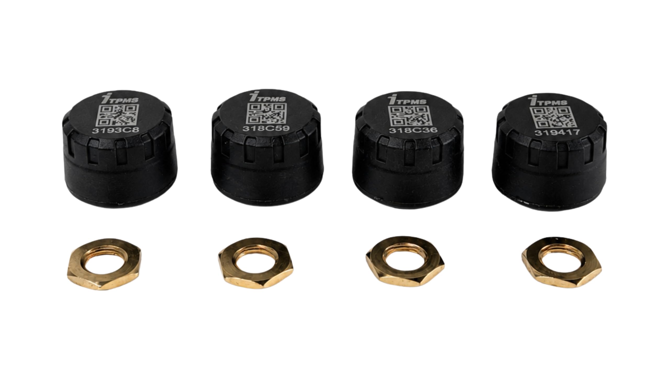 UNIWERSALNE 4 Czujniki TPMS do samochodu osobowego, SUV-a, auta 4x4, vana, pick-upa i kampera – bezprzewodowy monitoring ciśnienia i temperatury opon przez Bluetooth