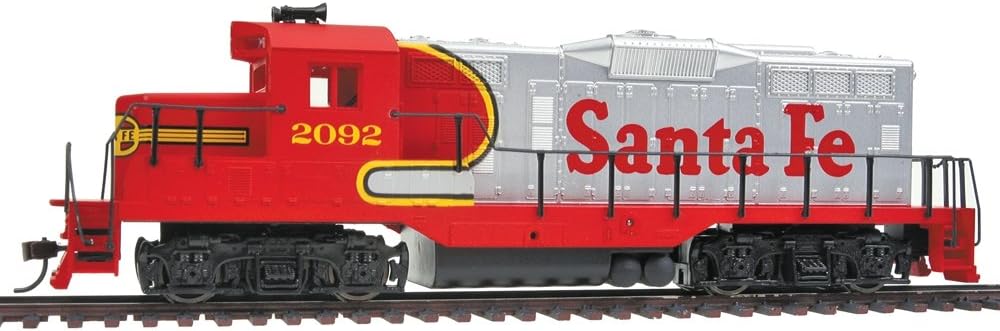 Trainline EMD HO Scale GP9M Ready-to-Run Sante Fe (Superfleet) #2092