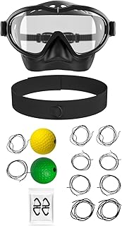LOOM TREE® Boxing Reflex Ball Headband Set Boxing Reaction Ball for Home Gym Sports MMA Transparent Mask | Boxing, Martial Arts & MMA | Training Equipment & Supplies | Punching Bags-picture-14