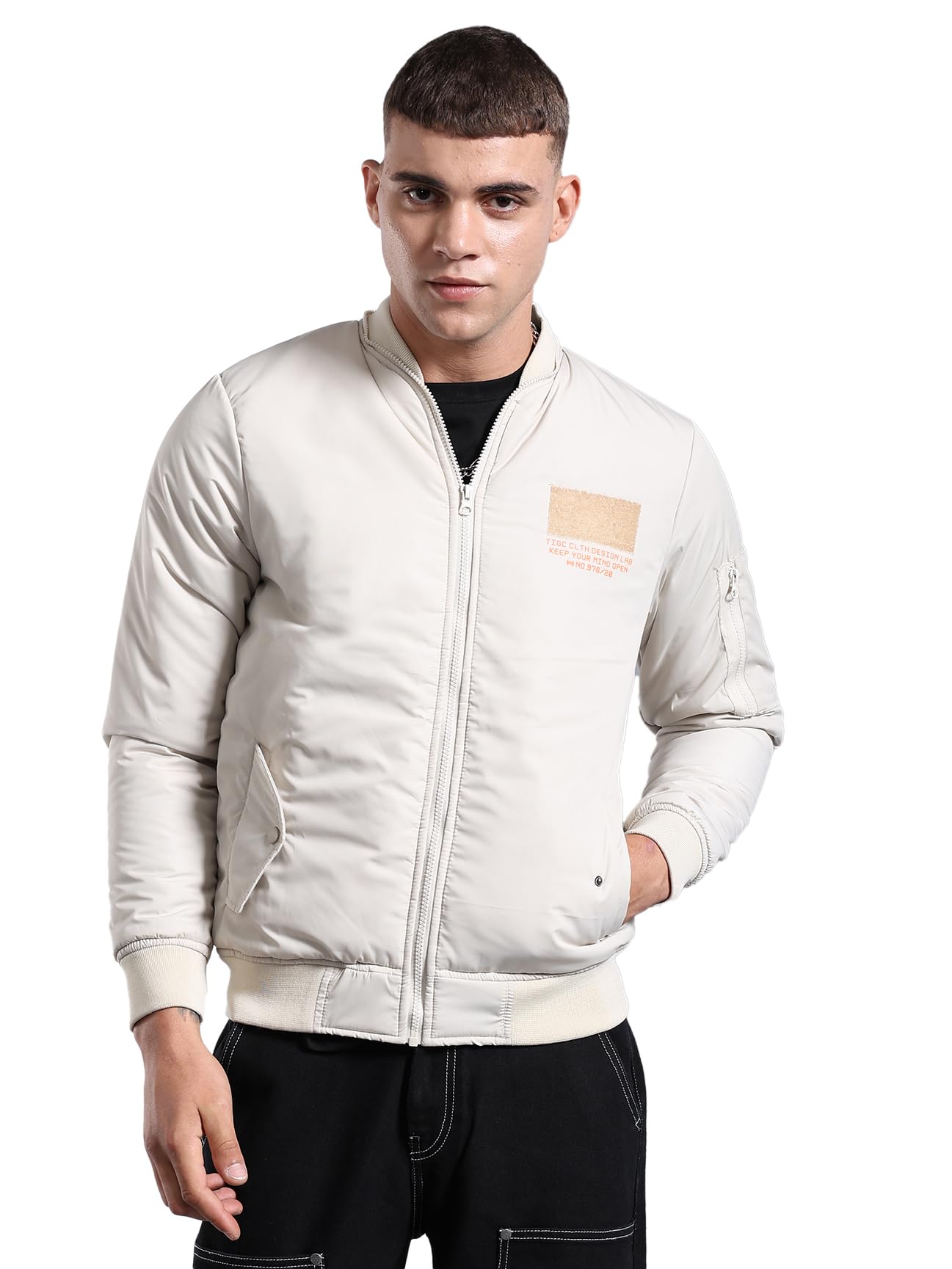 the indian garage co Men's Cotton Standard Length Bomber Jacket-picture-25