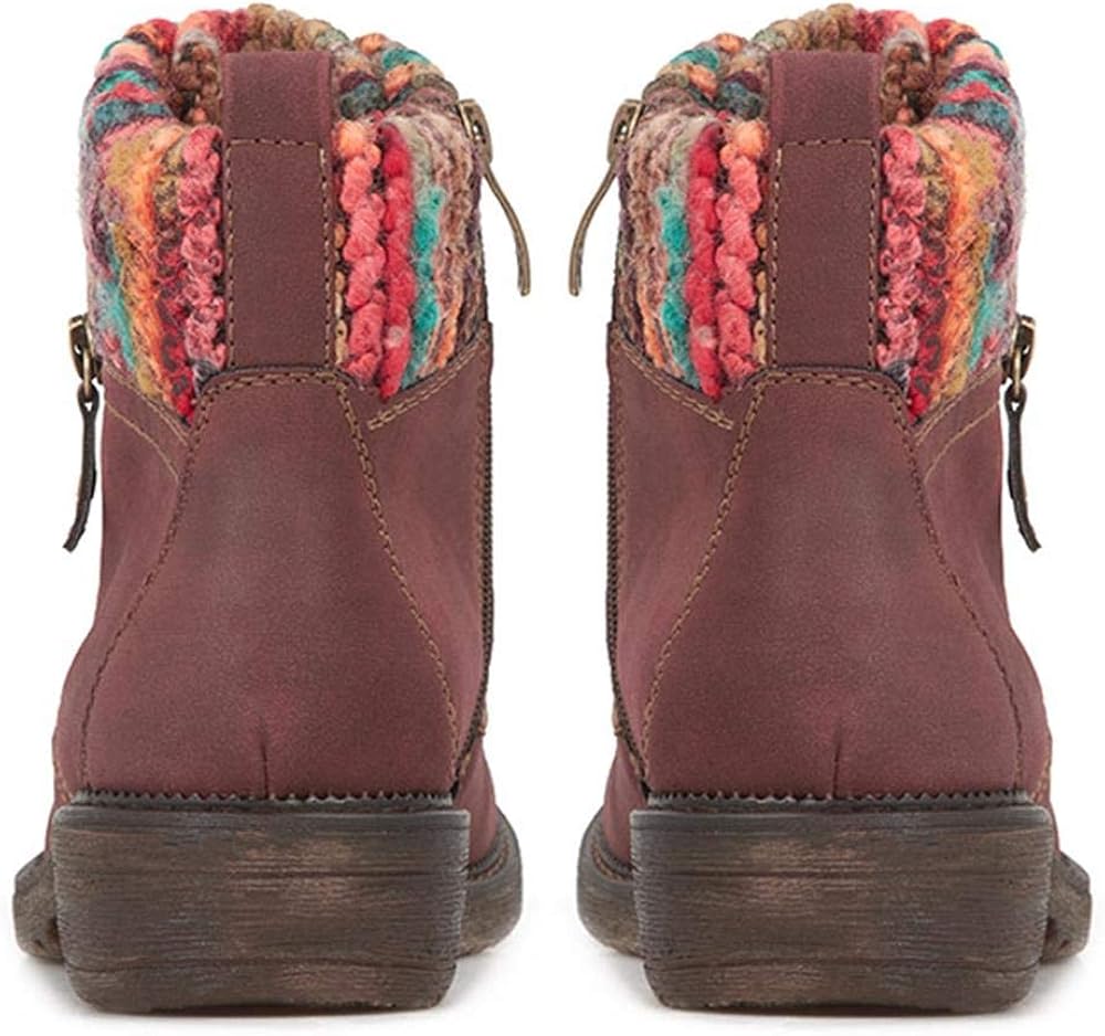 Pavers knitted cuff ankle boot Clearance