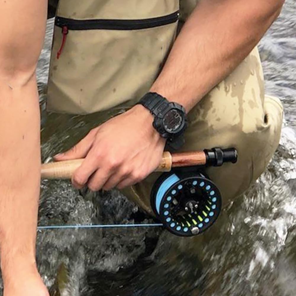 Raprance Ligne de pêche à la mouche flottante avec 2 boucles soudées, ligne de pêche à la mouche flottante vers l'avant, 30,5 m (3 F, 4 F, 5 F, 6 F, 7 F, 8 F) ligne de pêche à la mouche en eau douce