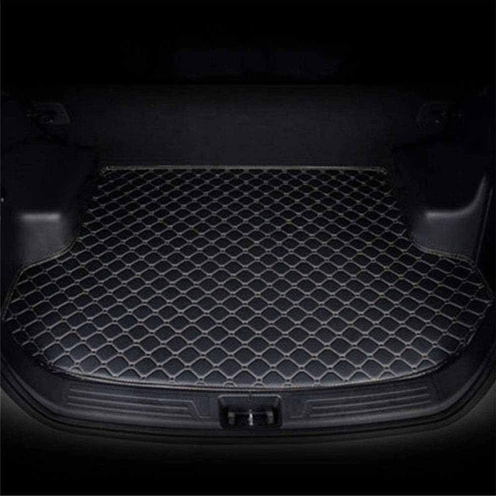 Tapis de coffre en cuir pour Hyundai Tucson 2004-2014 bac antidérapant beige