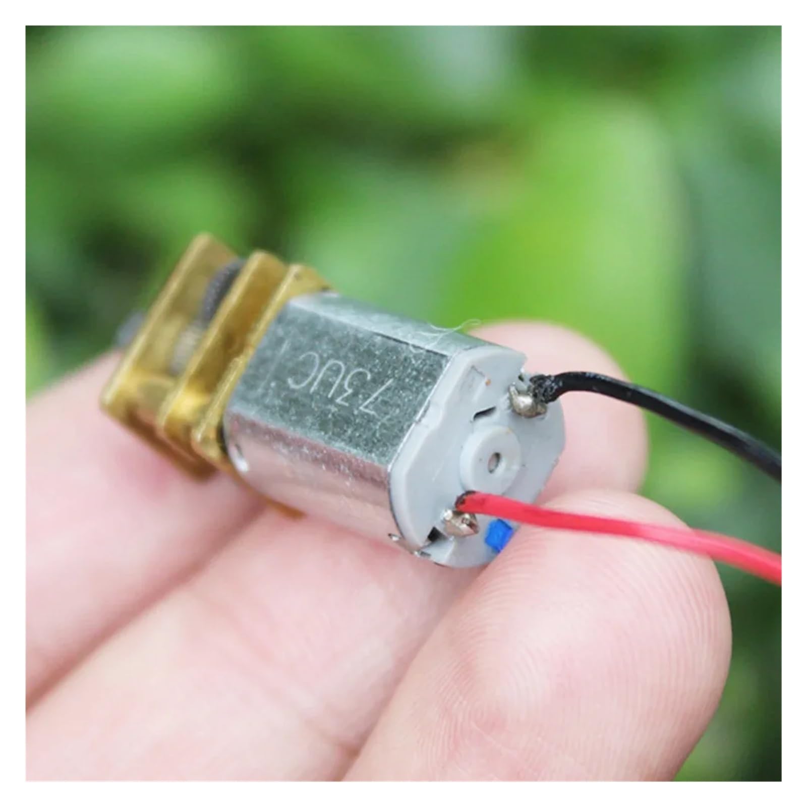 N20 Gear Arrancador electrónico CC 3 V 6 V 50 RPM velocidad lenta gran par caja de cambios de metal con eje D electrónico digital cerradura de puerta inteligente robot inteligente