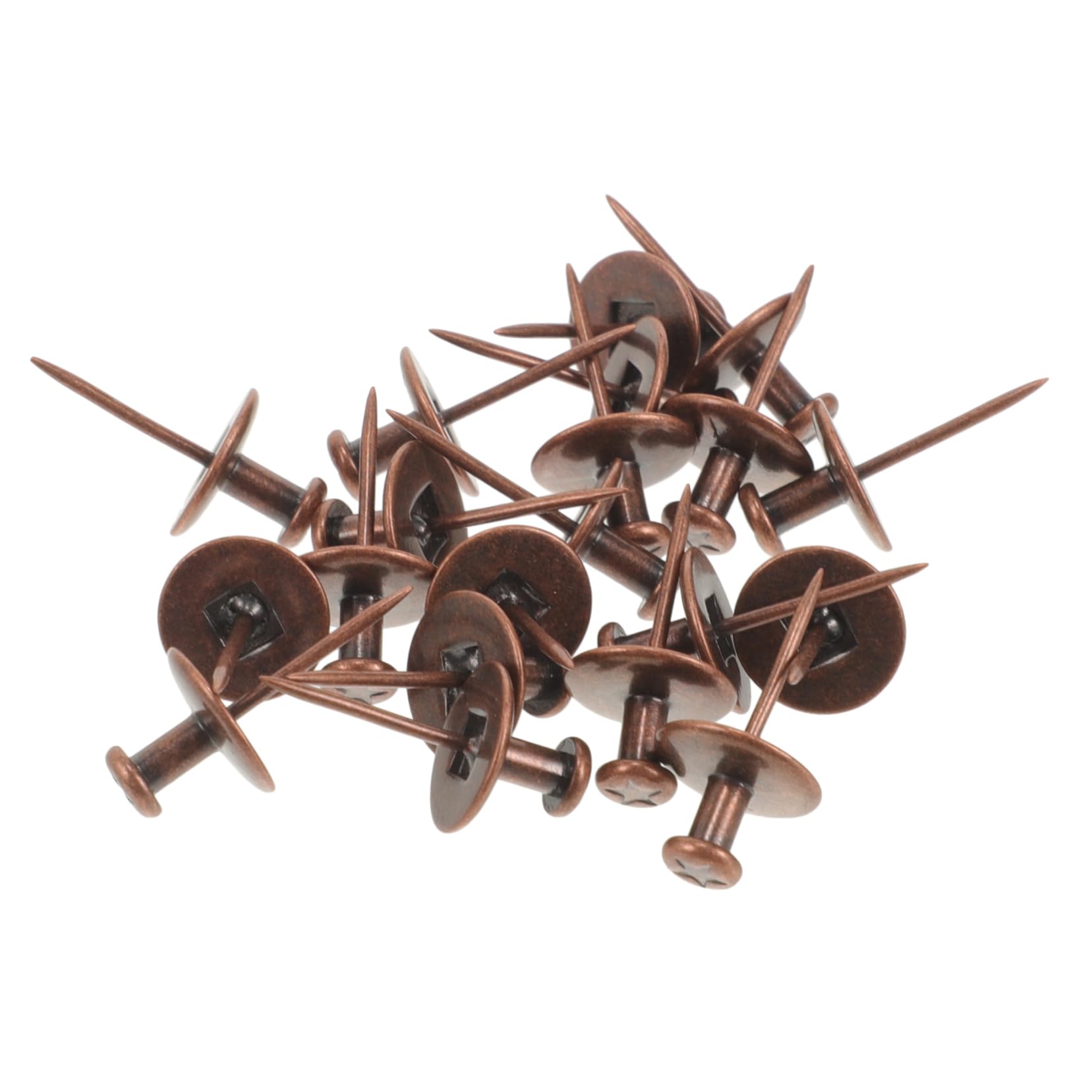 UKCOCO 100pezzi Chiodi Da Muro Di Chiodini Decorativi Per Appendere Chiavi e Opere Arte Design Elegante e Resistente Antico Versatili e Pratici Per Ogni Spazio