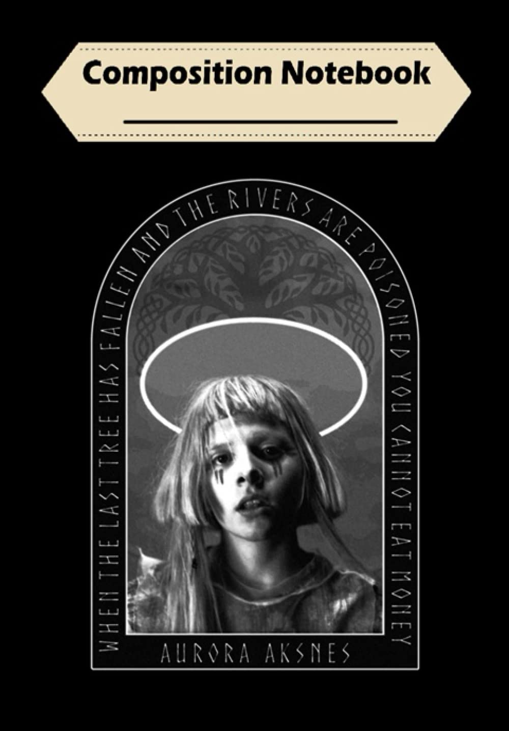 Composition Notebook: Aurora Aksnes - You Cannot Eat Money Classic Essential, Journal 6 x 9, 100 Page Blank Lined Paperback Journal/Notebook