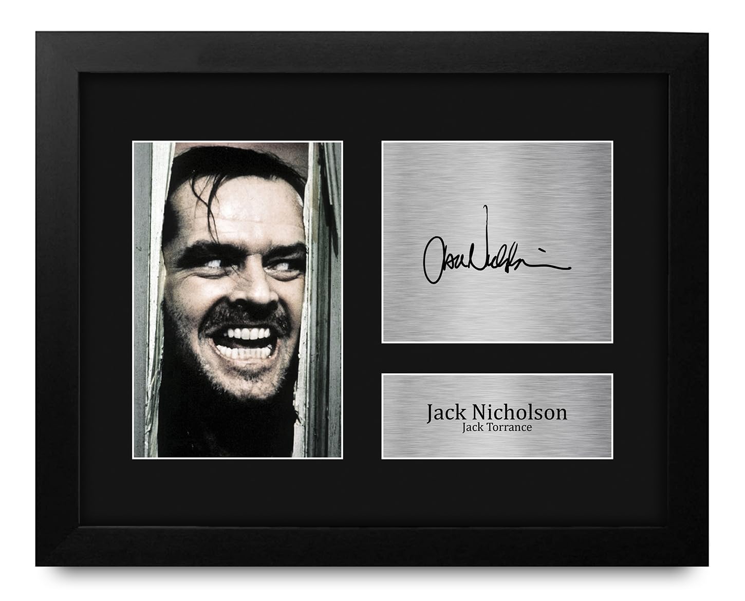 Amazon.com: HWC Trading Jack Nicholson The Shining Framed Gifts