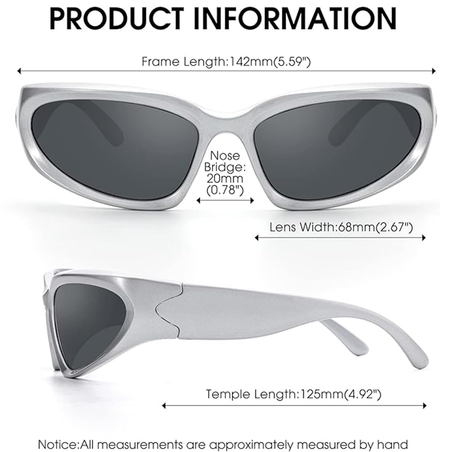 3pcs Lunette de Soleil Sport pour Homme Femme, Y2K Wrap Around Lunettes, Lunette de Soleil Sport Polarisée, Lunette Velo Route, Lunettes de Cyclisme pour Vélo, Moto, Course, Ski, Baseball, Pêche etc