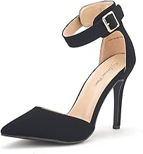 DREAM PAIRS Oppointed-Ankle Women's Pointed Toe Ankle Strap D'Orsay High Heel Stiletto Pumps Shoes. - coolthings.us