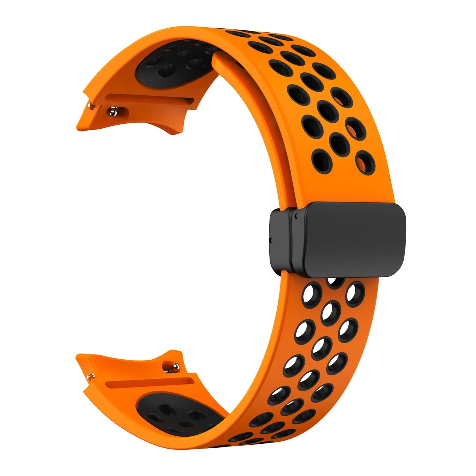 EPANO Bracelet en Silicone pour Samsung Galaxy Watch 6 Classic 43mm 47mm 5Pro 45mm, bracelet à boucle magnétique pour Galaxy Watch 6 5 4 40mm 44mm