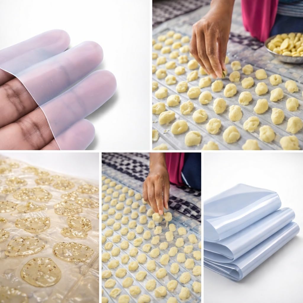 Polythene Sheets for Drying Papad, Pickle, Mirchi, Vadiyalu Cover | Food Grade, Washable & Reusable Tarpaulin Sheet for Kitchen & Multipurpose Use – Size: 4 X 6 Feet, Use in Long Run, Virgin Quality — Amazon image 4