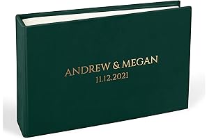 Rustic Wedding Guest Book Alternative - Velvet Photo Album for Polaroid Shots...