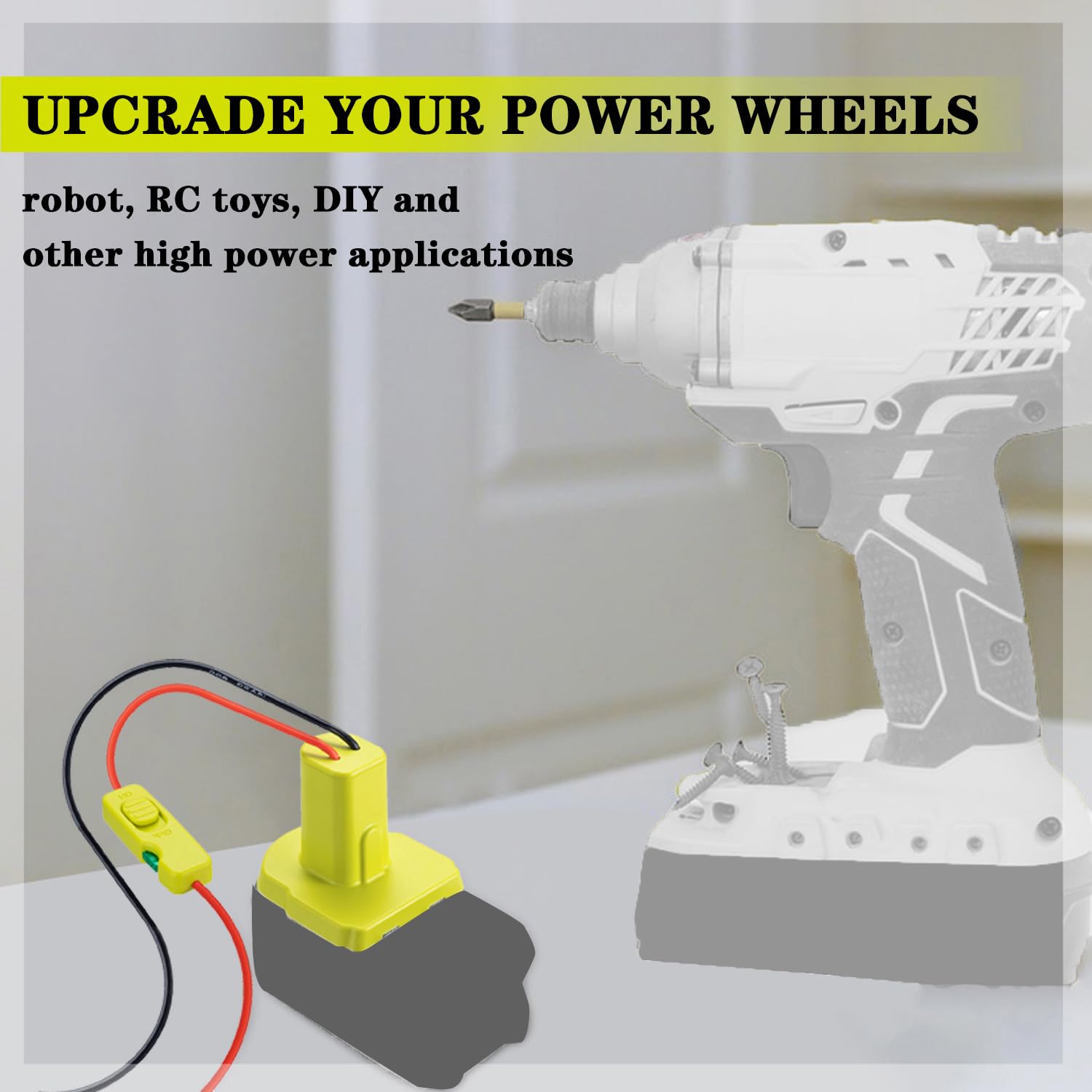 Amazon.com: Upgraded Battery Adapter Compatible for Ryobi 18V