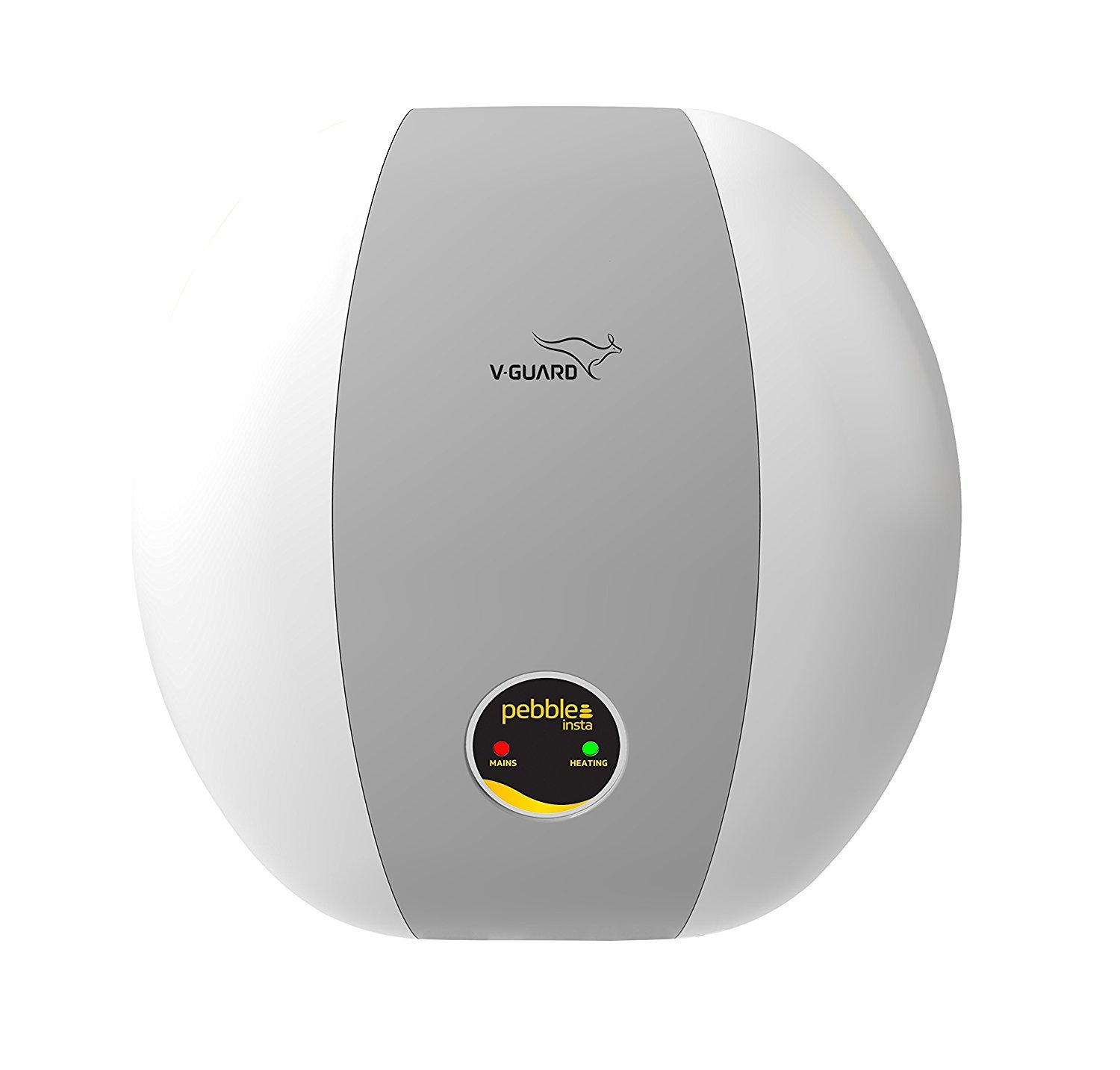 V-Guard ABS Pebble Insta Water Heater, 3L (White, 2017)