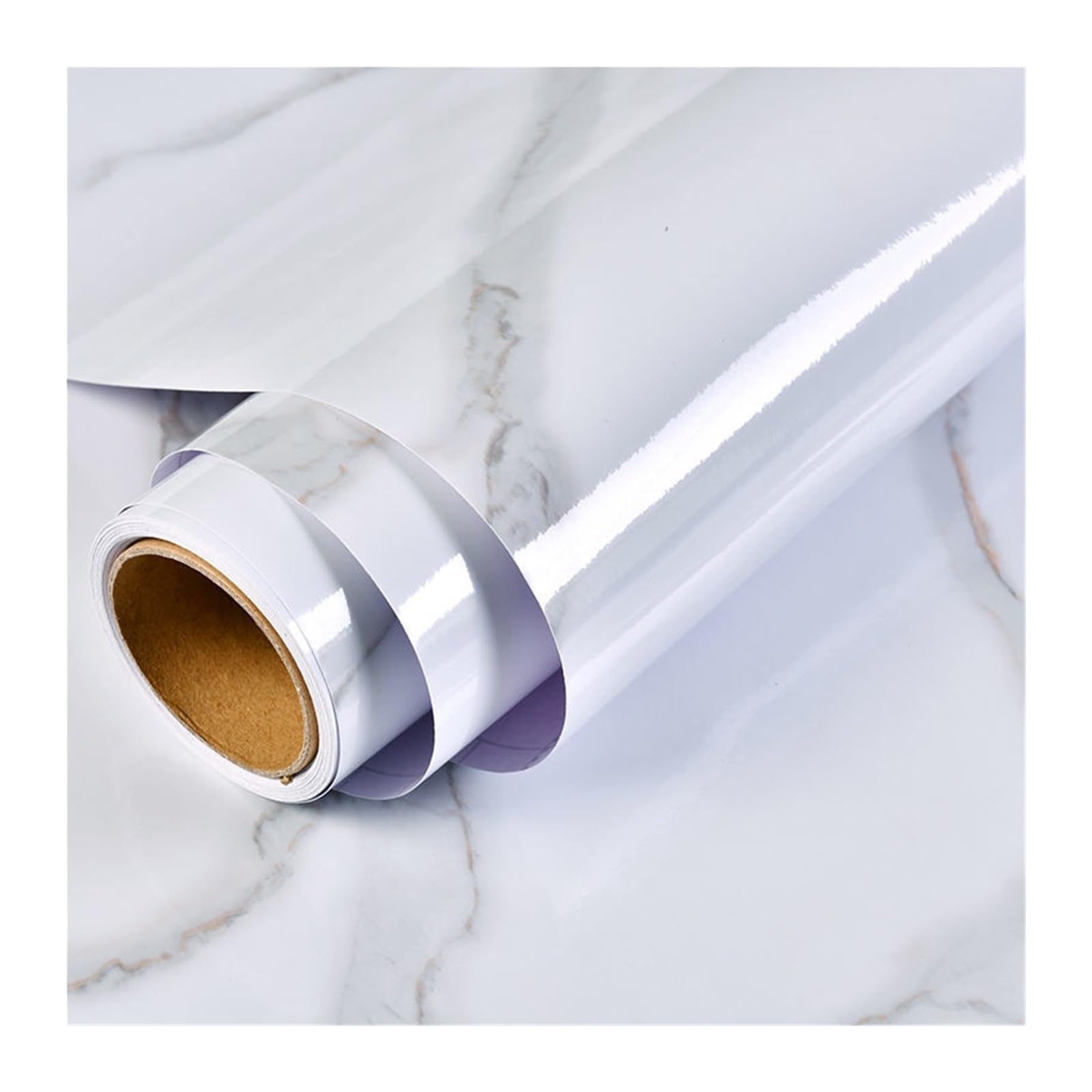 Foelanne Color14 Back Self Adhesive Wallpaper, Pvc Marble Self-Adhesive Paper Heat Kitchen Furniture Multiple Sizes(,60Cmx200cm)