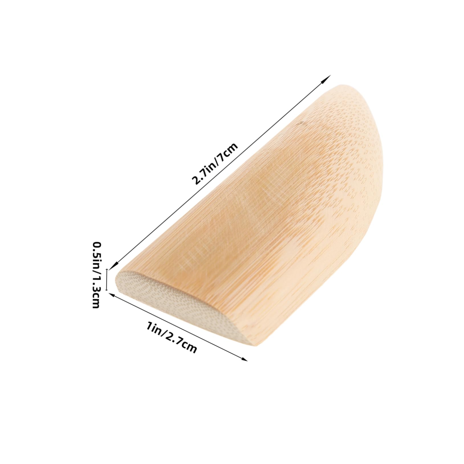 GOOHOCHY 1 Pair Hand Carved Chinese Divination Cup Divination Cups Supplies Buddhist Cup Yin Yang Cup Taoist Divination Cups Table Ornaments Holy Cups Sacrifice Cup Beige