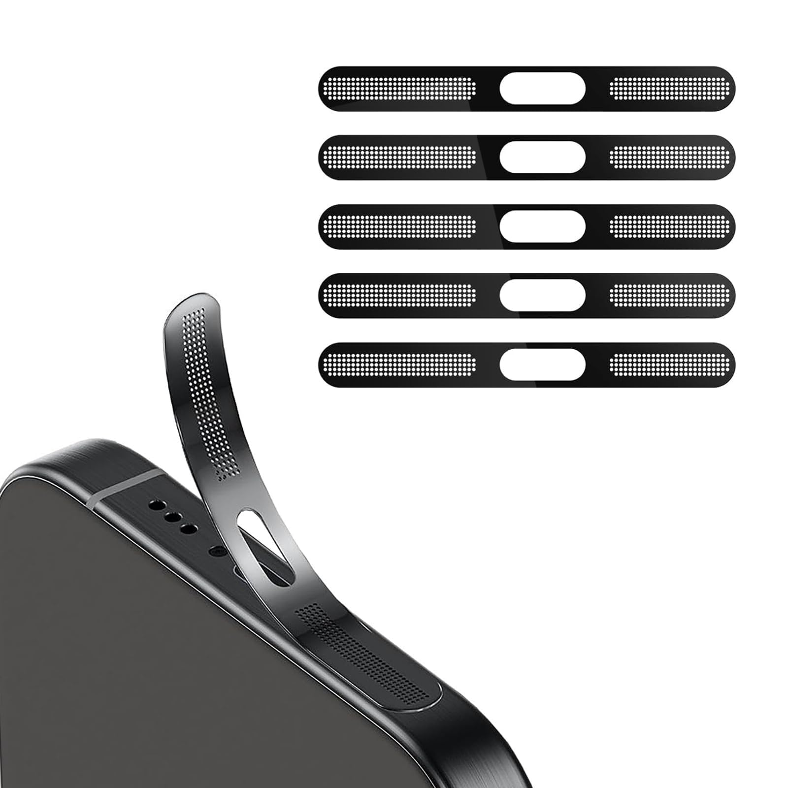 Grille Anti-poussière Pour Haut-parleur De La Série IPhone 15 Silver 92439233