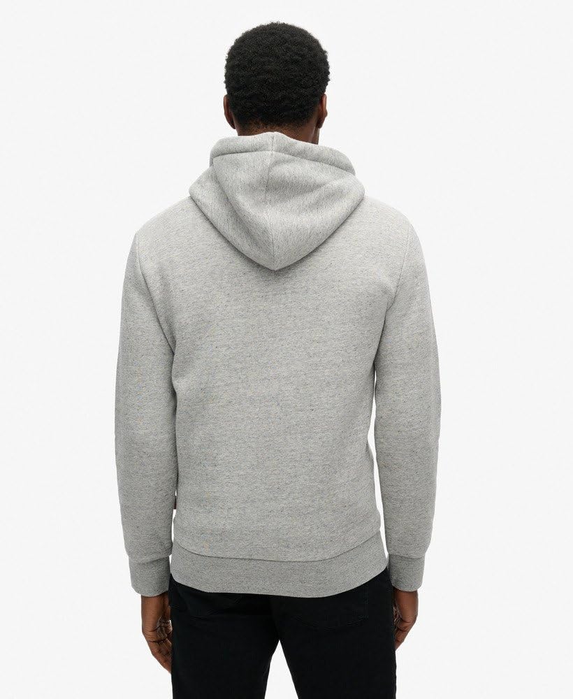 Superdry Męska neonowa bluza z kapturem z nadrukiem graficznym